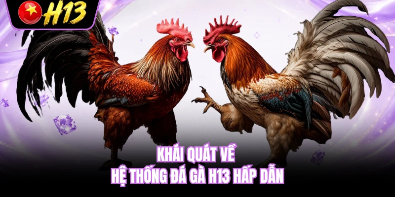 Khái quát về hệ thống đá gà H13 hấp dẫn